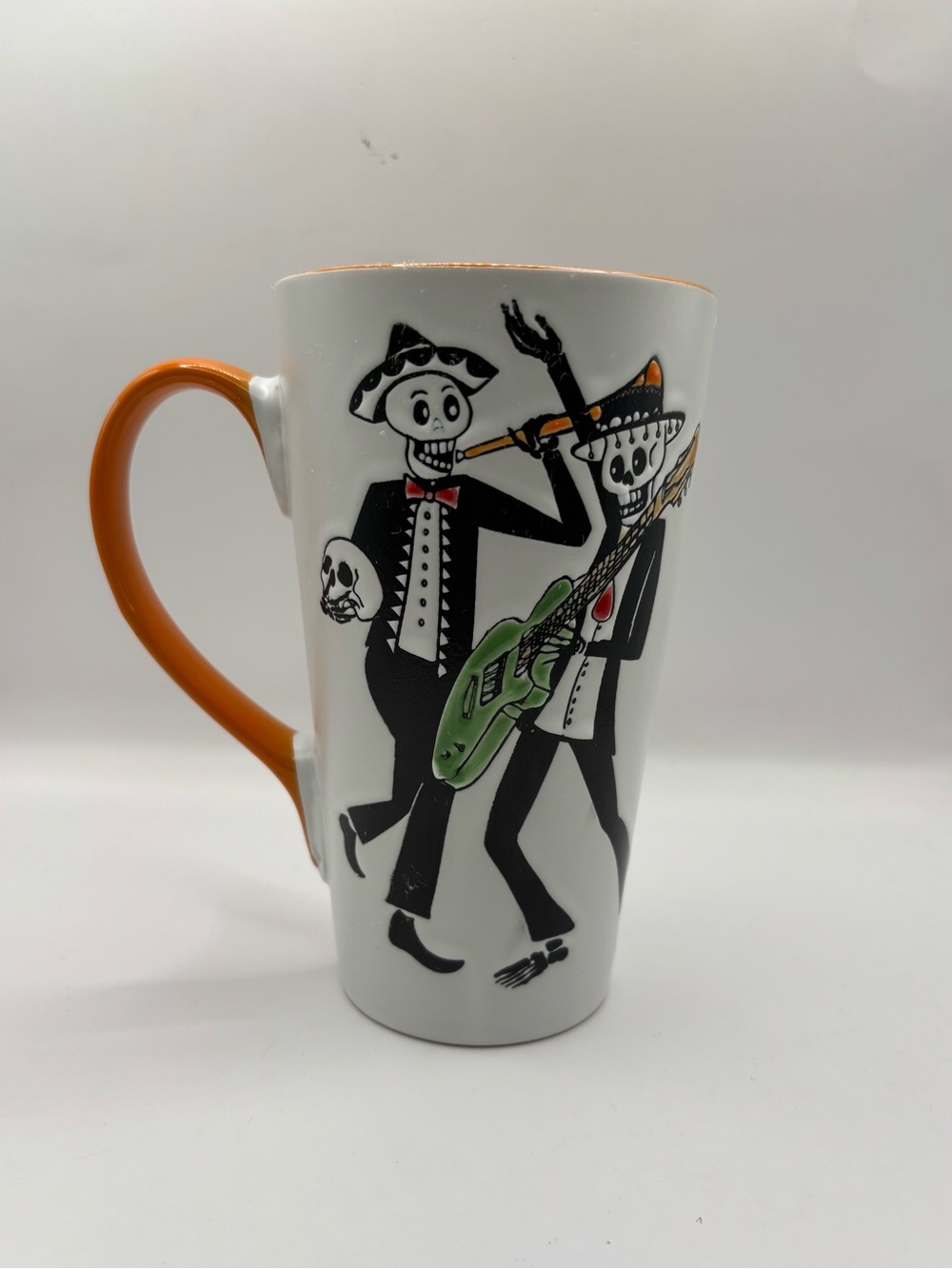 Spectrum Designz Day of the Dead Skeleton Musicians Mug 2018